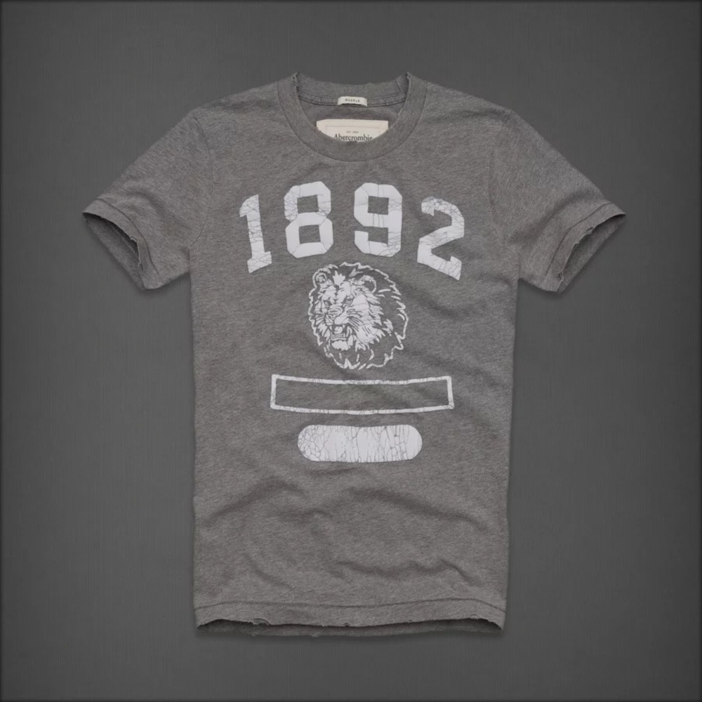 NWT Abercrombie & Fitch a&f classic logo tee